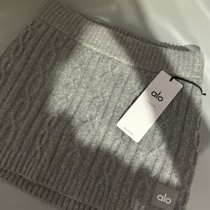ALO YOGA Cable Knit Winter Bliss Mini Skirt XS